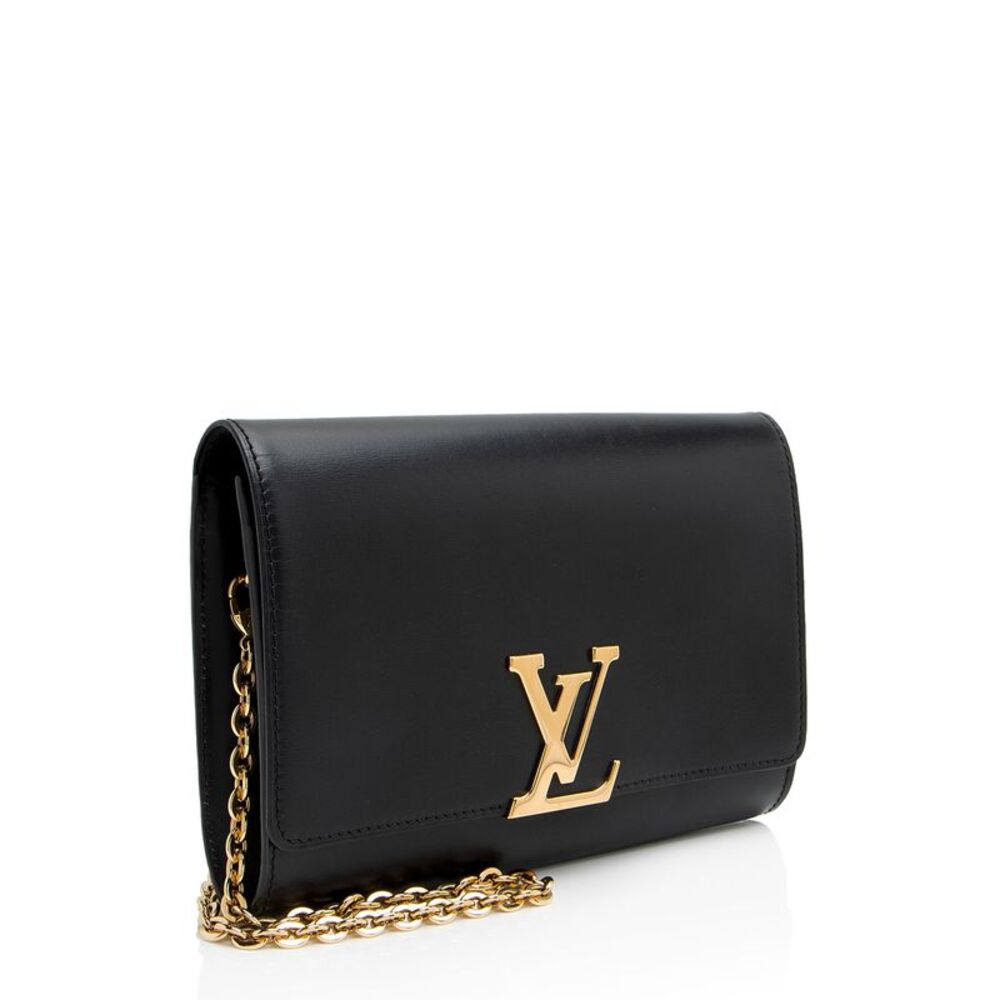 Louis Vuitton Calfskin Chain Louise GM Clutch - Picture 2 of 14